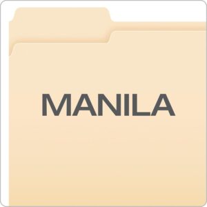 File Folders Manila 250 Pack Letter Size - Image 3