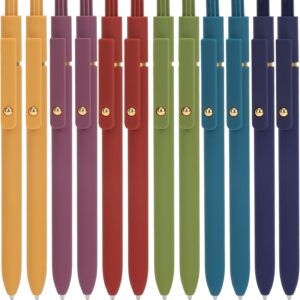 Gel Pen Set 0.5mm Black Ink 6 Pieces - Image 11