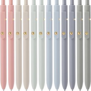 Gel Pen Set 0.5mm Black Ink 6 Pieces - Image 12