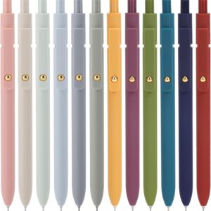 Gel Pen Set 0.5mm Black Ink 6 Pieces - Image 13