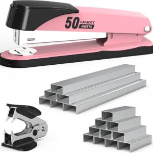 Heavy Duty Metal Stapler 50 Sheet Capacity Black - Image 10
