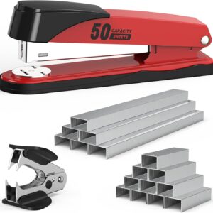 Heavy Duty Metal Stapler 50 Sheet Capacity Black - Image 11