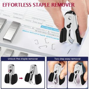 Heavy Duty Metal Stapler 50 Sheet Capacity Black - Image 7