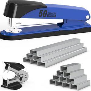 Heavy Duty Metal Stapler 50 Sheet Capacity Black - Image 8