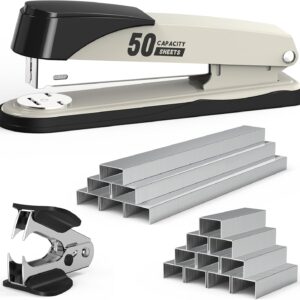 Heavy Duty Metal Stapler 50 Sheet Capacity Black - Image 9