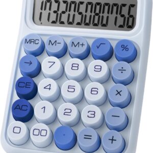 Mechanical Switch Calculator 12 Digit Large LCD Pink - Image 19