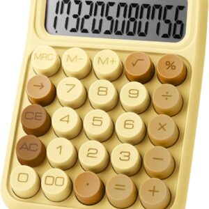 Mechanical Switch Calculator 12 Digit Large LCD Pink - Image 21