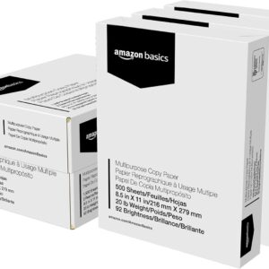 Multipurpose Copy Printer Paper 20 lb 8.5x11 Inches 5 Reams - Image 11