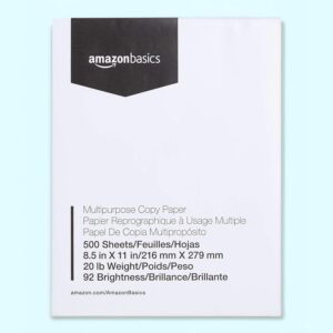 Multipurpose Copy Printer Paper 20 lb 8.5x11 Inches 5 Reams - Image 12