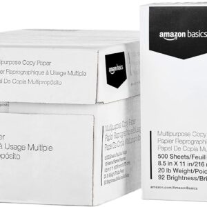 Multipurpose Copy Printer Paper 20 lb 8.5x11 Inches 5 Reams - Image 15