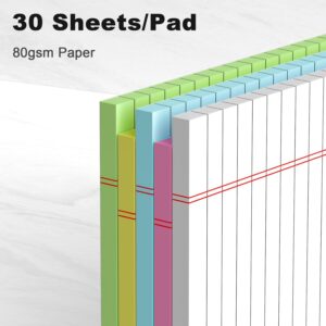 Note Pads 5x8 College Ruled 5 Pack - Image 4