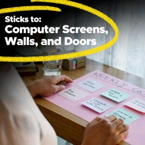 Sticky Notes Recycled Paper 3x3 Inch 5 Pads - Image 4